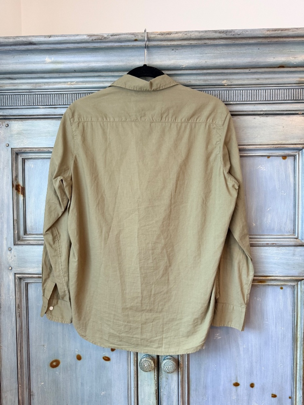 Frank & Eileen Eileen Shirt in Olive Green Color Size XS - Picture 6 of 7
